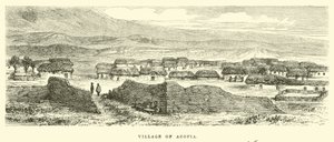 Dorp Acopia door Edouard Riou